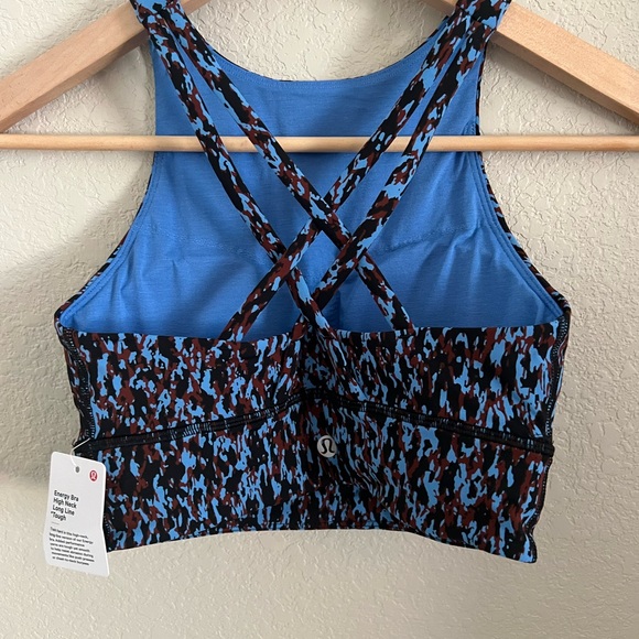 Lululemon Energy High-Neck Longline Bra *Medium Support, B–D Cups (Sz 4) - Picture 4 of 8